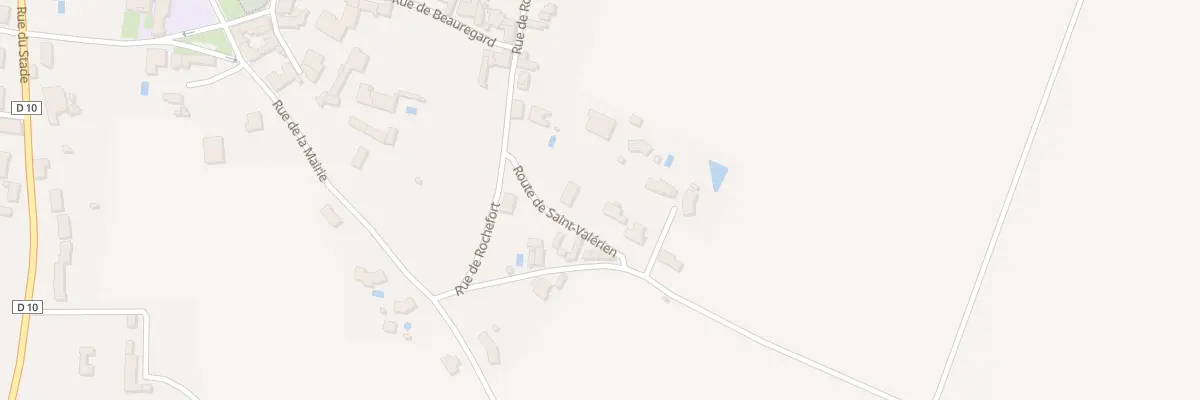 Plan du 5 Rue du moulin musseau à Thiré