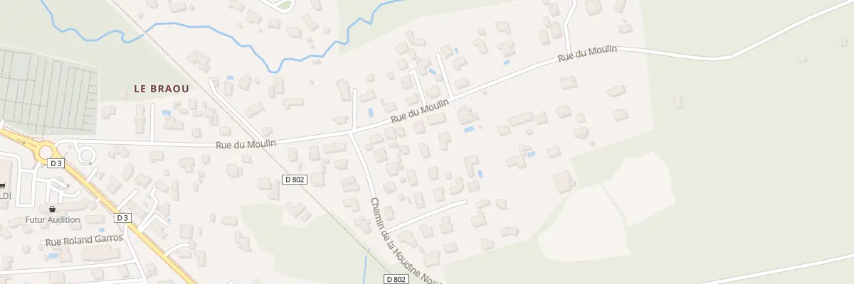 Plan du 22B Rue du Moulin à Audenge