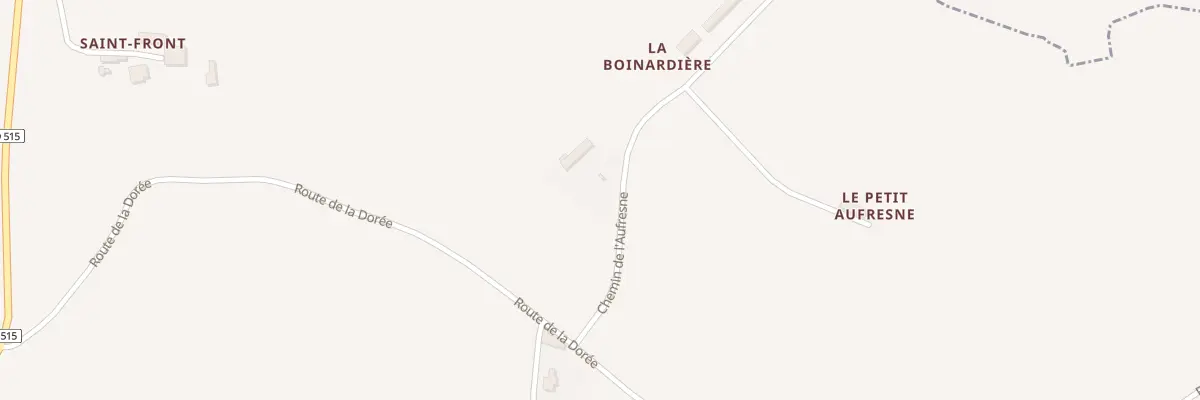 Plan du 1 Che de l’Aufresne à Saint-Mars-sur-la-Futaie