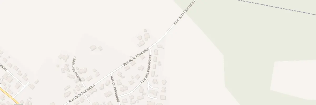 Plan du 1 Rue des Primeveres à Narrosse