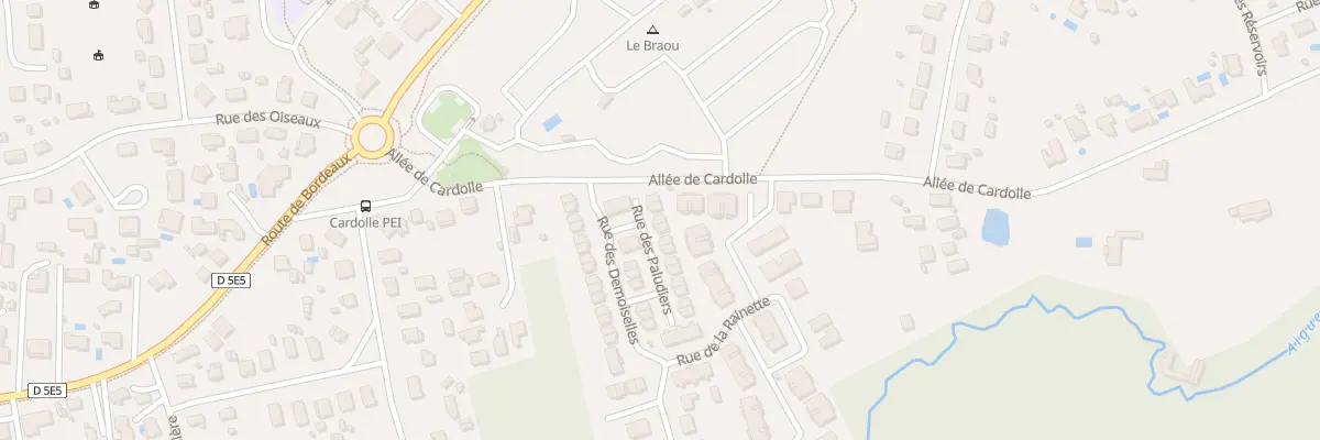 Plan du 13 Rue des Paludiers à Audenge