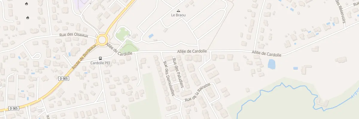 Plan du 11 Rue des Paludiers à Audenge
