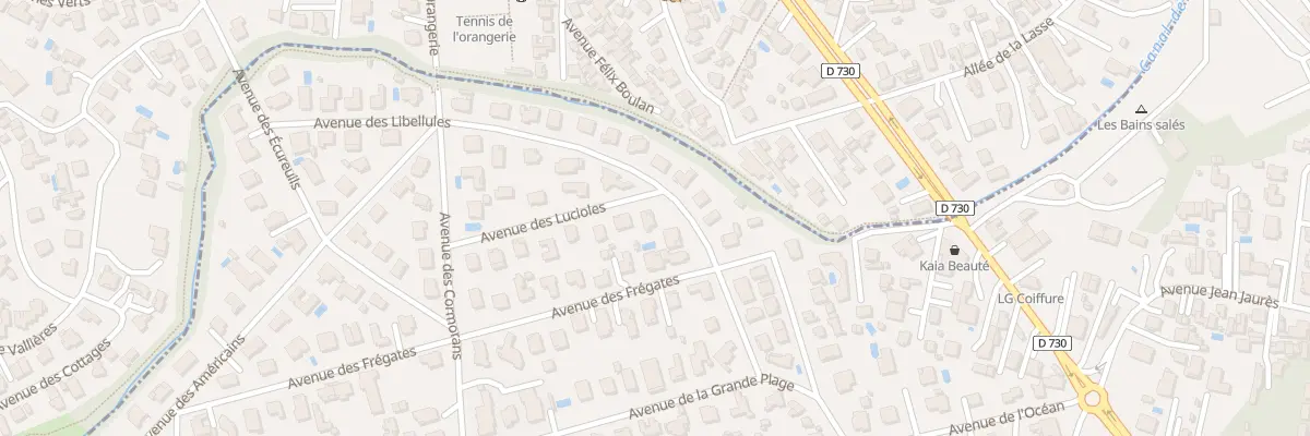 Plan du 15 Av des Libellules à Saint-Georges-de-Didonne