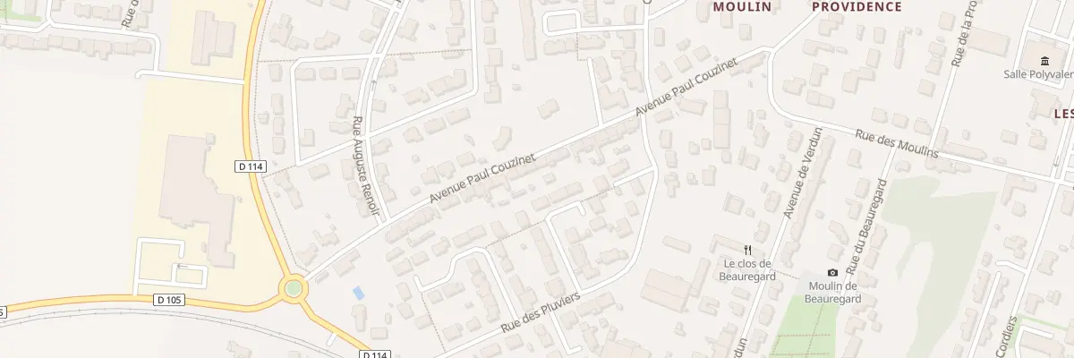 Plan du 25 Rue Paul Couzinet à Marans