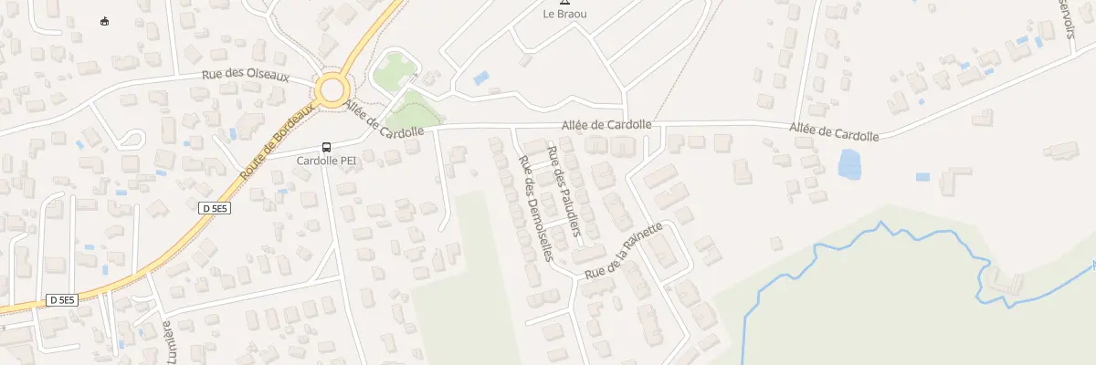 Plan du 6 Rue des Paludiers à Audenge