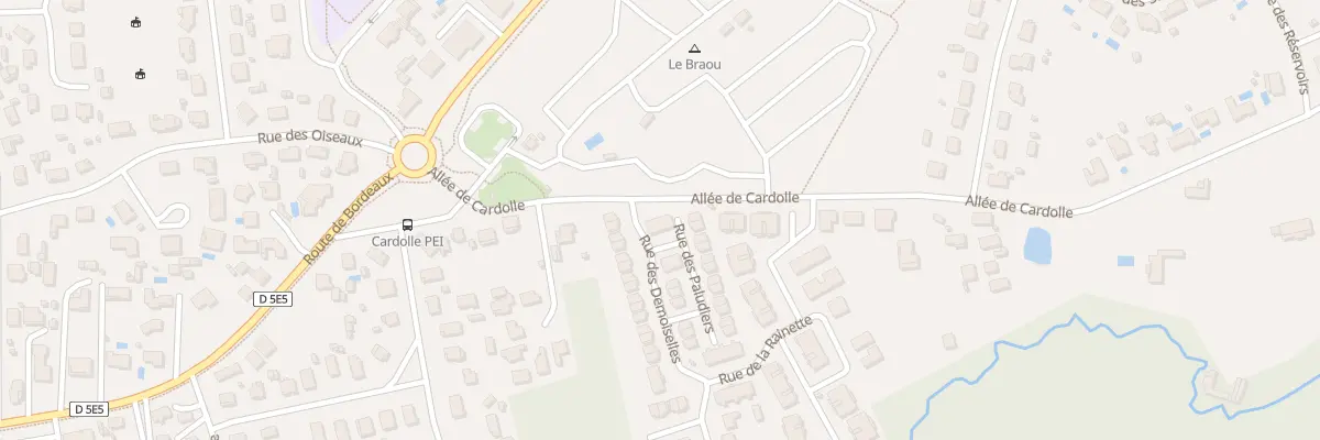 Plan du 5 Rue des Paludiers à Audenge