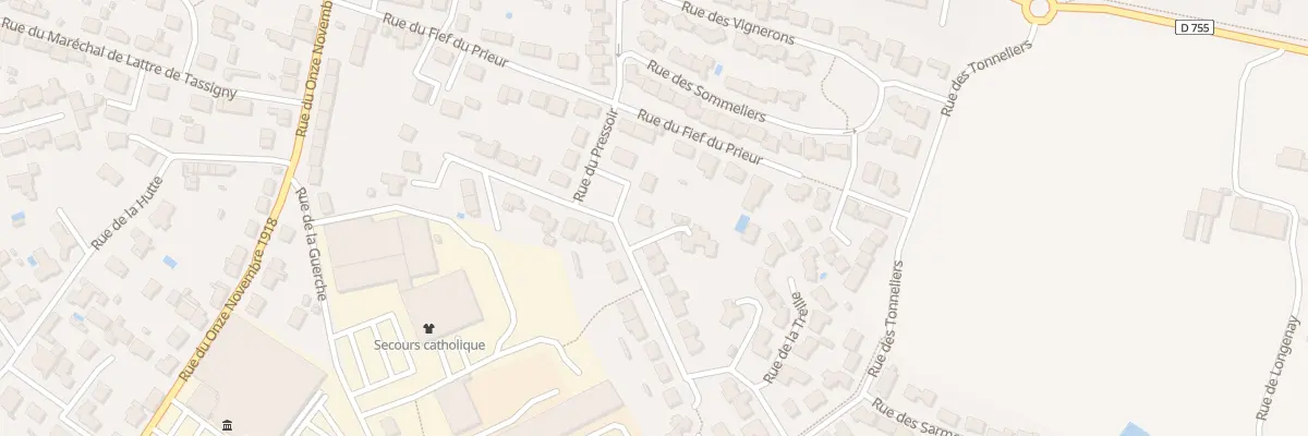 Plan du 5 Rue du Pressoir aux Herbiers