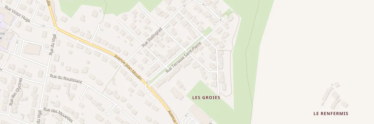 Plan du 21 Rue Terrasse Saint-pierre à Soubise