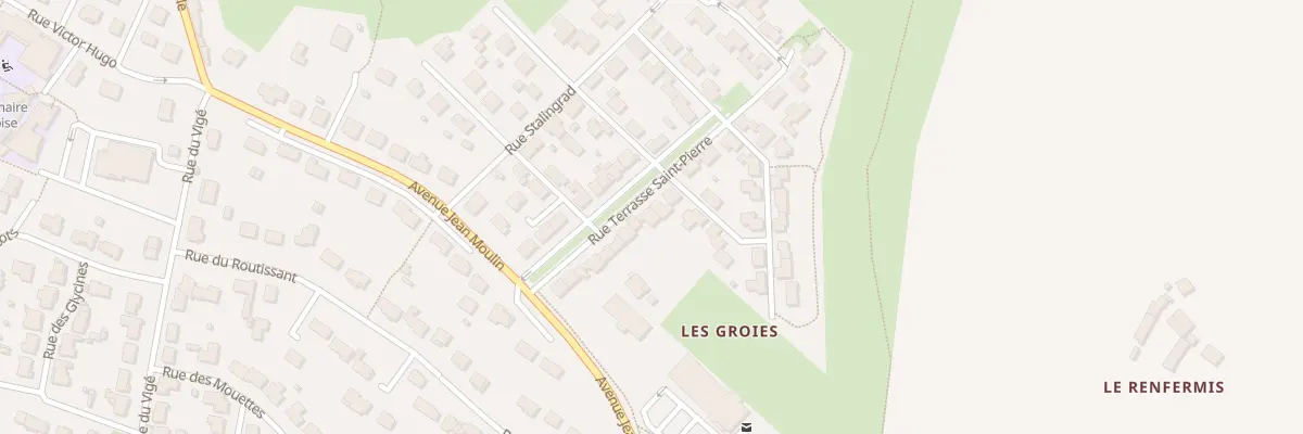 Plan du 19 Rue Terrasse Saint-pierre à Soubise