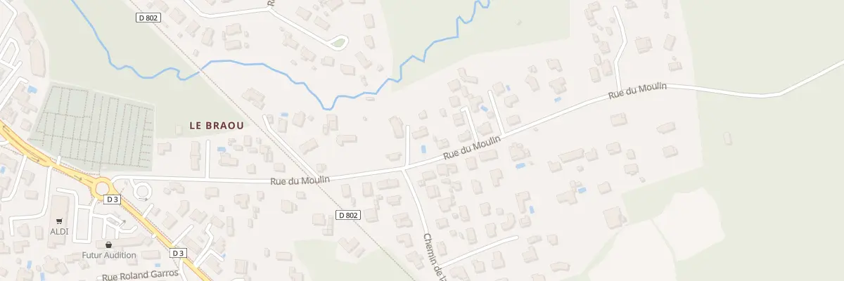 Plan du 19 Rue du Moulin à Audenge