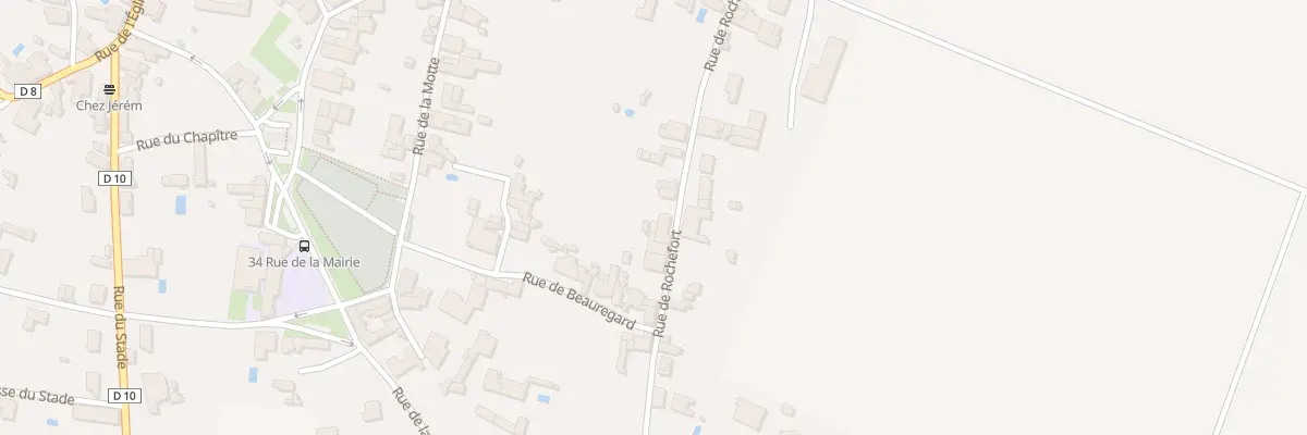 Plan du 18 Rue de rochefort à Thiré