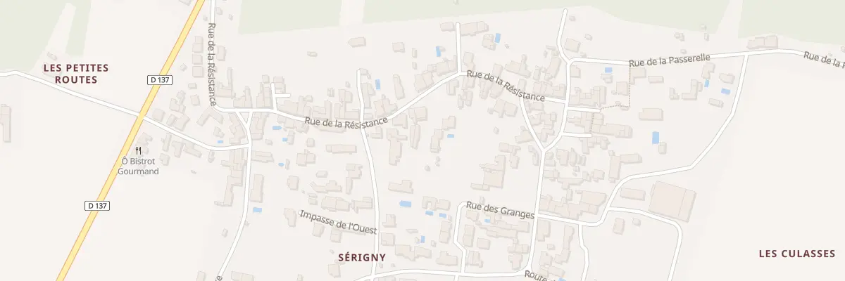 Plan du 22 Rue de la Résistance à Andilly