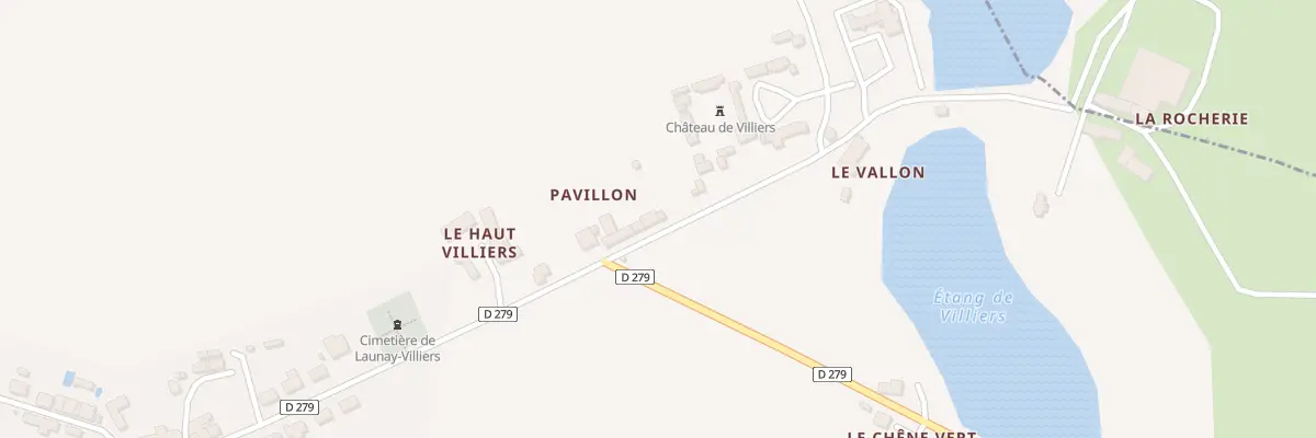 Plan du 7 Le Hameau du Pavillon à Launay-Villiers