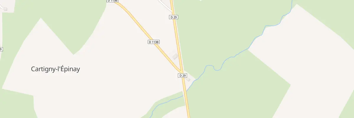 Plan du 695 Rte de Monsans à Cartigny-l’Épinay