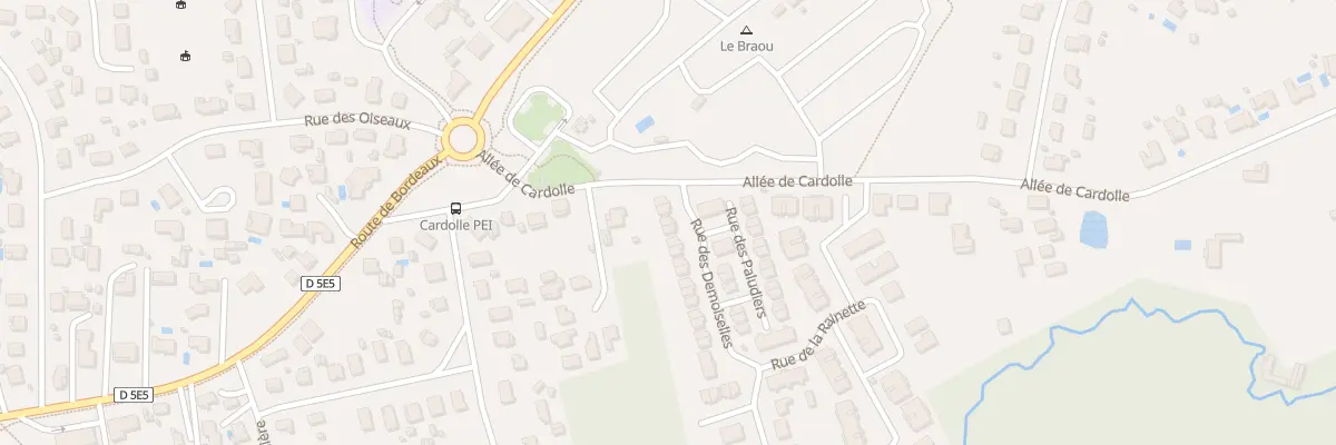 Plan du 6 Rue des Demoiselles à Audenge