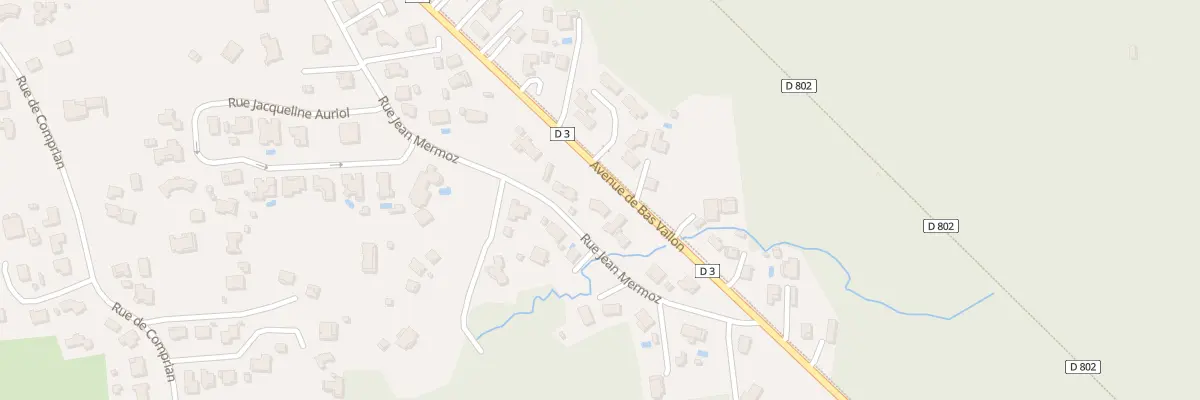 Plan du 22B Av de Bas Vallon à Audenge