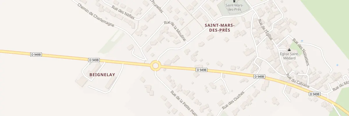 Plan du 2 Rue de la terre promise à Chantonnay