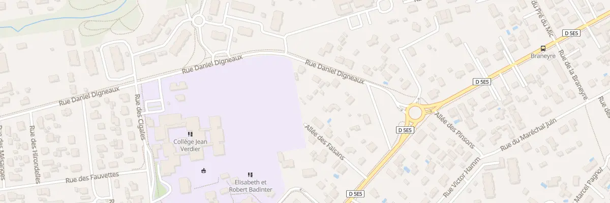 Plan du 54B Rue Daniel Digneaux à Audenge