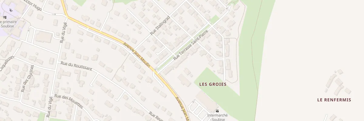 Plan du 13 Rue Terrasse Saint-pierre à Soubise