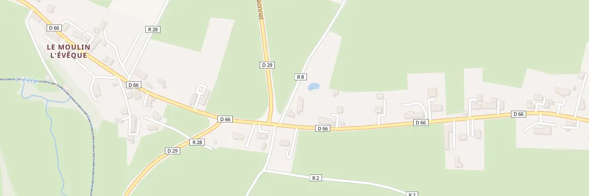 Plan du 2 Rue de la Blanchinière à Sainte-Marguerite-d’Elle