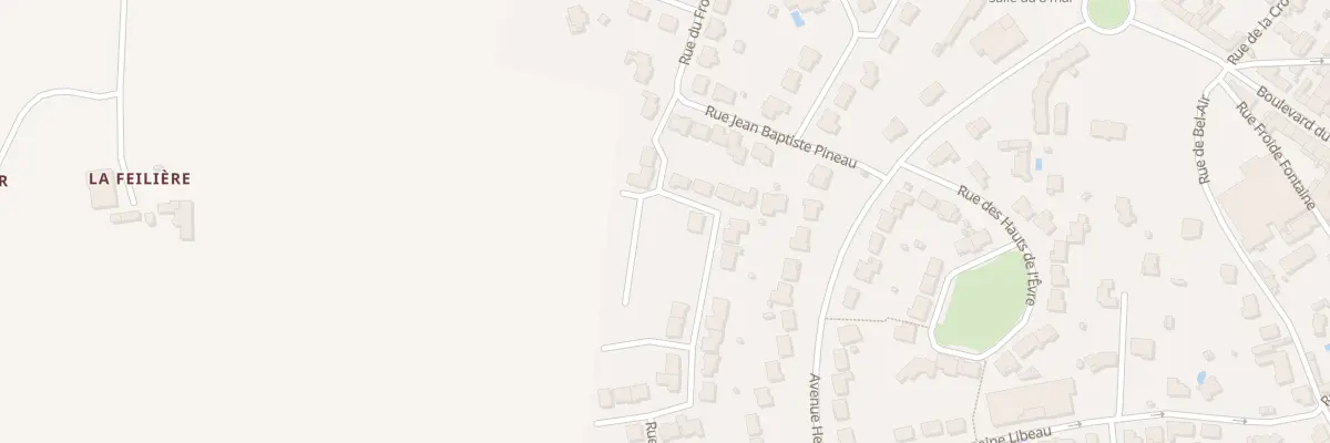 Plan du 19 Rue Jules Musset à Beaupréau-en-Mauges