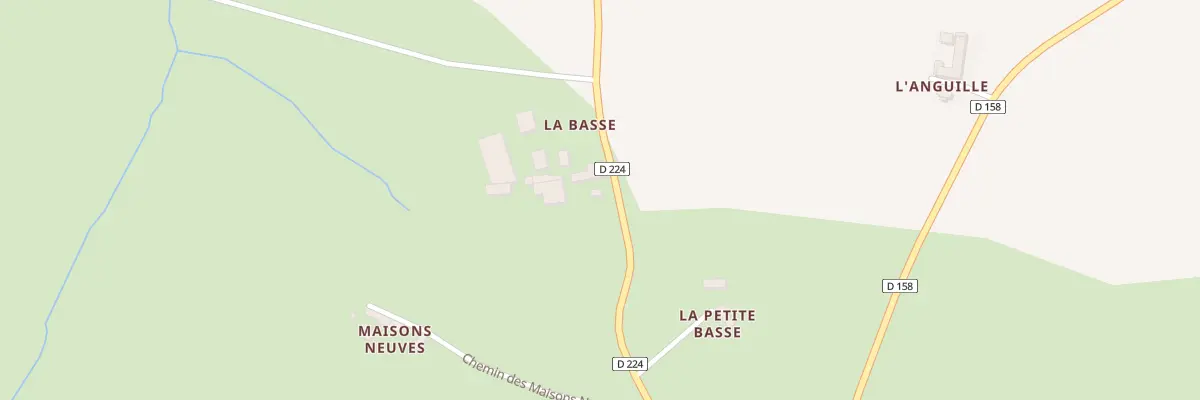 Plan du 535 Rte de Saint Ellier du Maine à Larchamp
