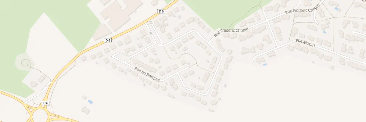 Plan du 28 Rue du bosquet à Chanverrie