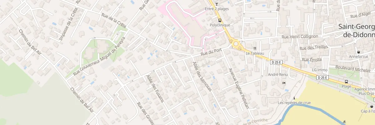 Plan du 21 Rue du Port à Saint-Georges-de-Didonne