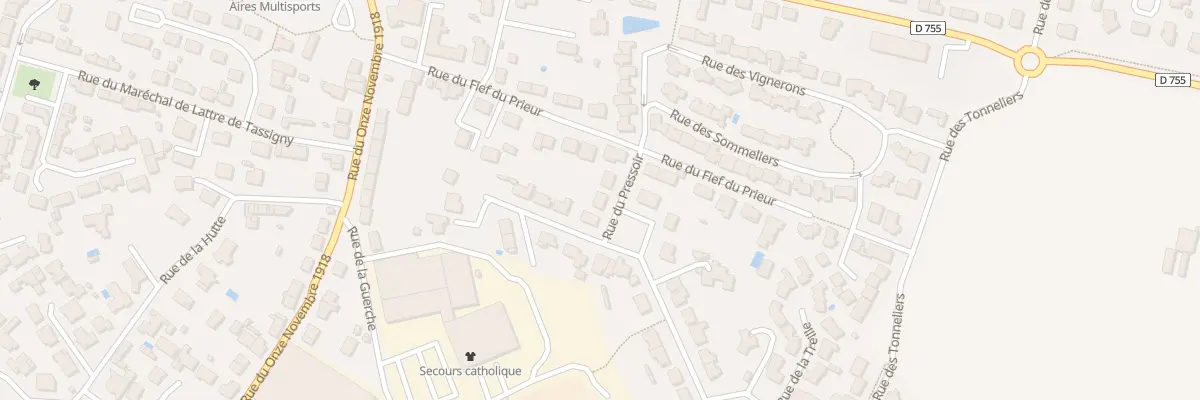 Plan du 4 Rue du Pressoir aux Herbiers