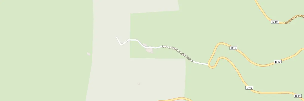 Plan du 5089 Uthurrigoyhen à Larrau