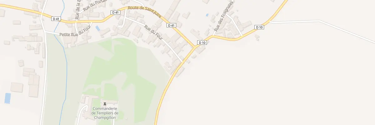 Plan du 3 Rte de Thiré à Saint-Juire-Champgillon