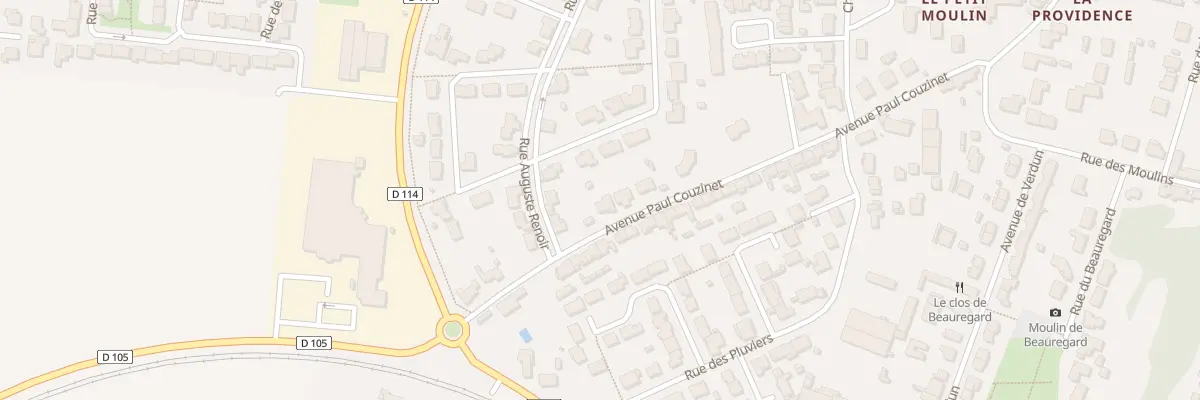 Plan du 20 Rue Paul Couzinet à Marans