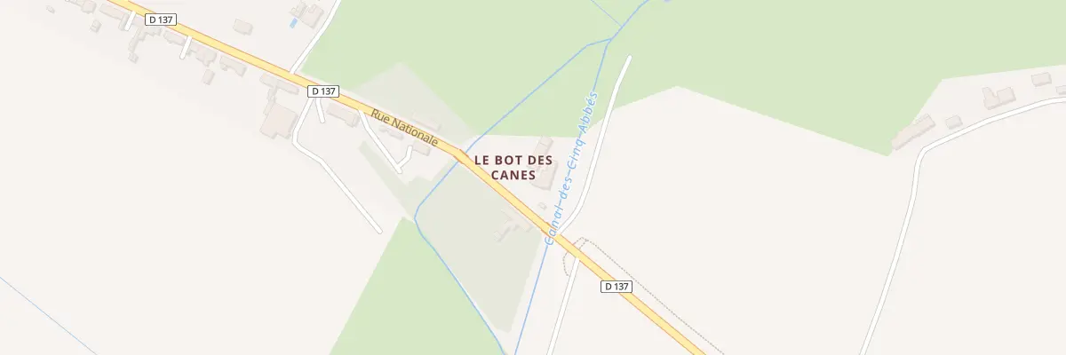 Plan du 77 Rue nationale à Chaillé-les-Marais