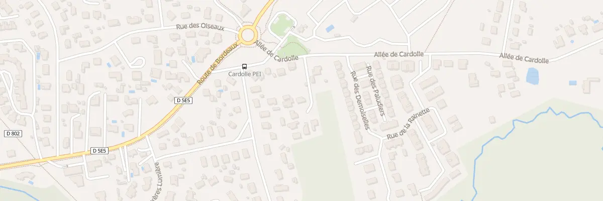 Plan du 1 Rue de la Reine des Pres à Audenge