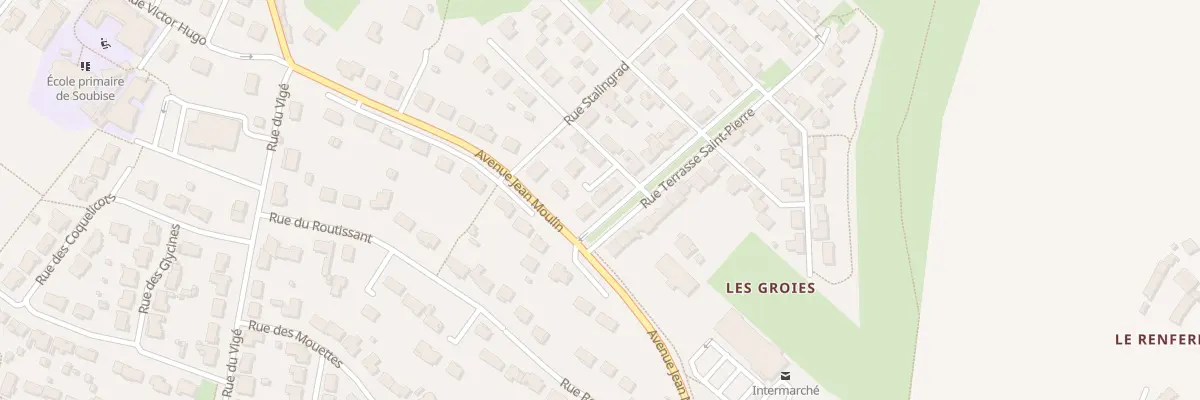 Plan du 4 Rue Terrasse Saint-pierre à Soubise