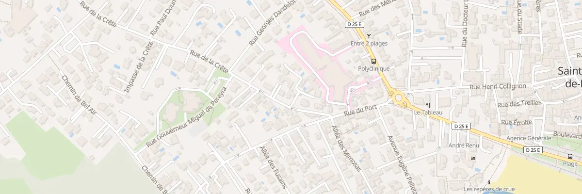 Plan du 8 Rue de la Crête à Saint-Georges-de-Didonne