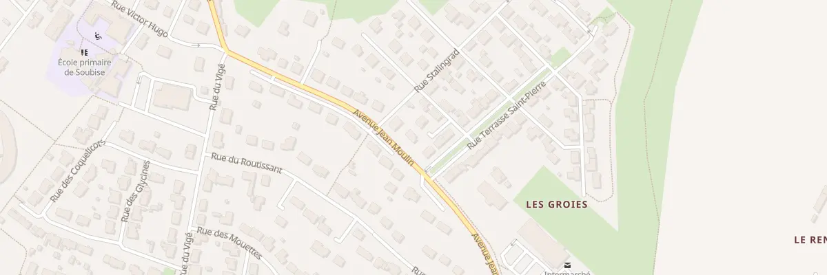 Plan du 8 Rue Terrasse Saint-pierre à Soubise