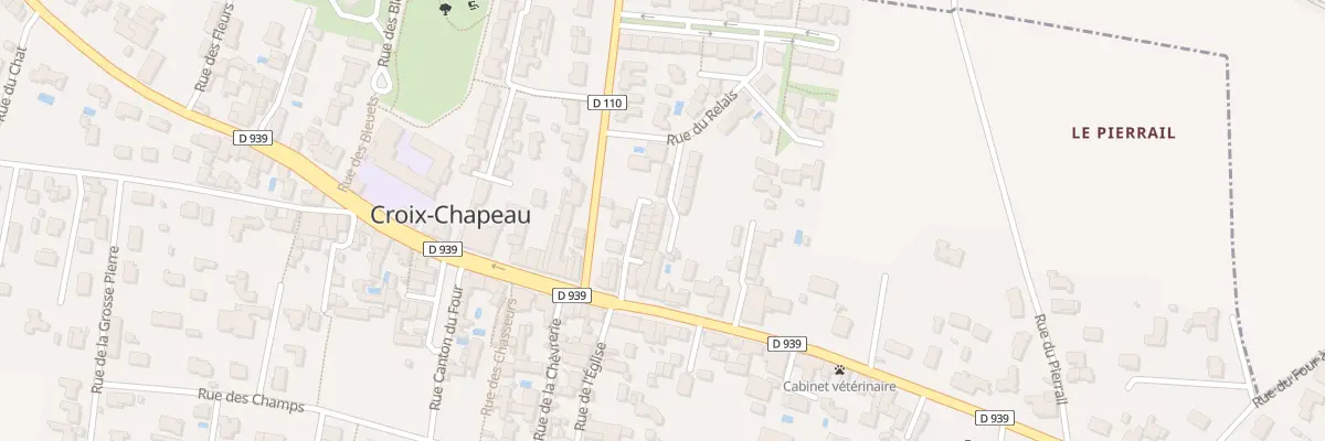 Plan du 7 Imp du Relais à Croix-Chapeau