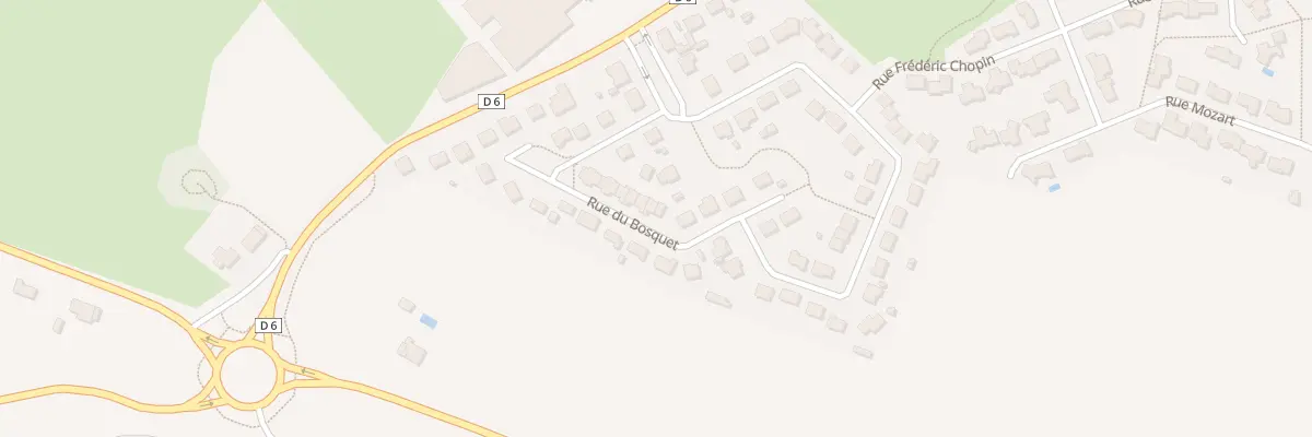 Plan du 20B Rue du bosquet à Chanverrie