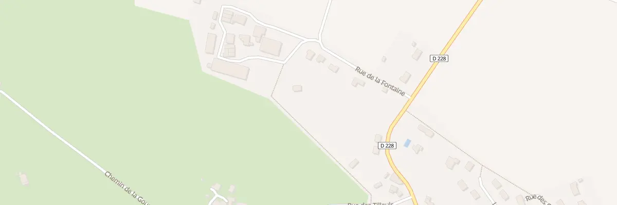 Plan du 9 Rue de la Fontaine à Niafles