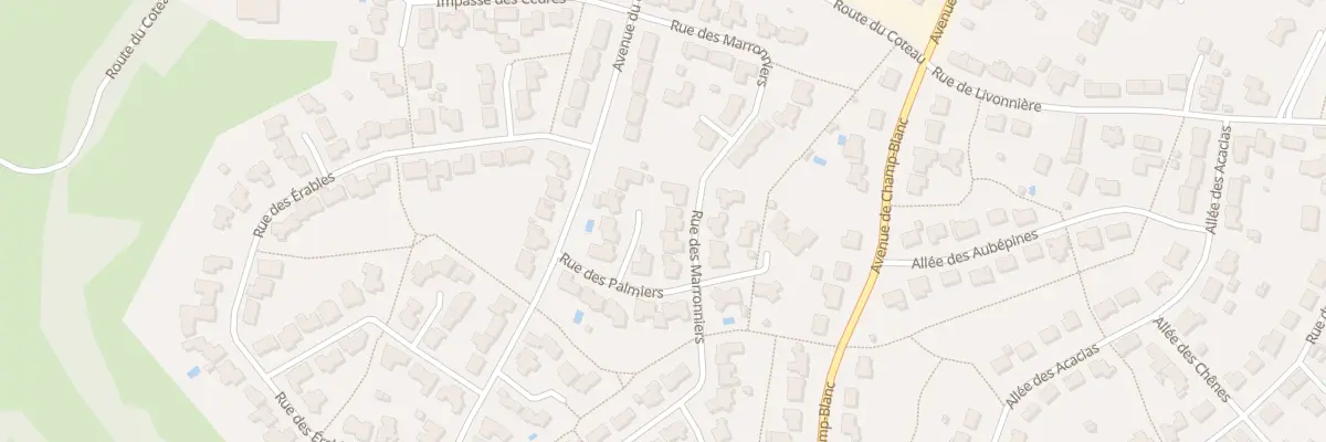 Plan du 16 Rue des marronniers à Chanverrie