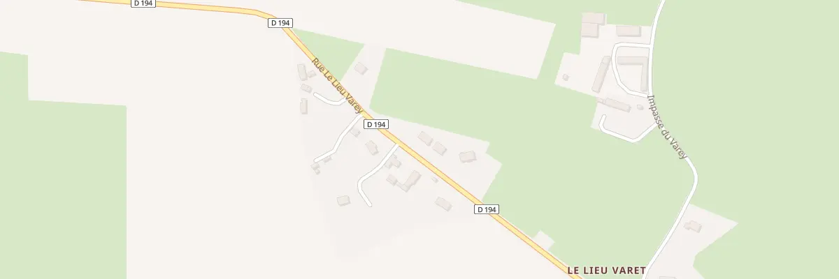 Plan du 5108 Le Lieu Varey à Cricqueville-en-Bessin