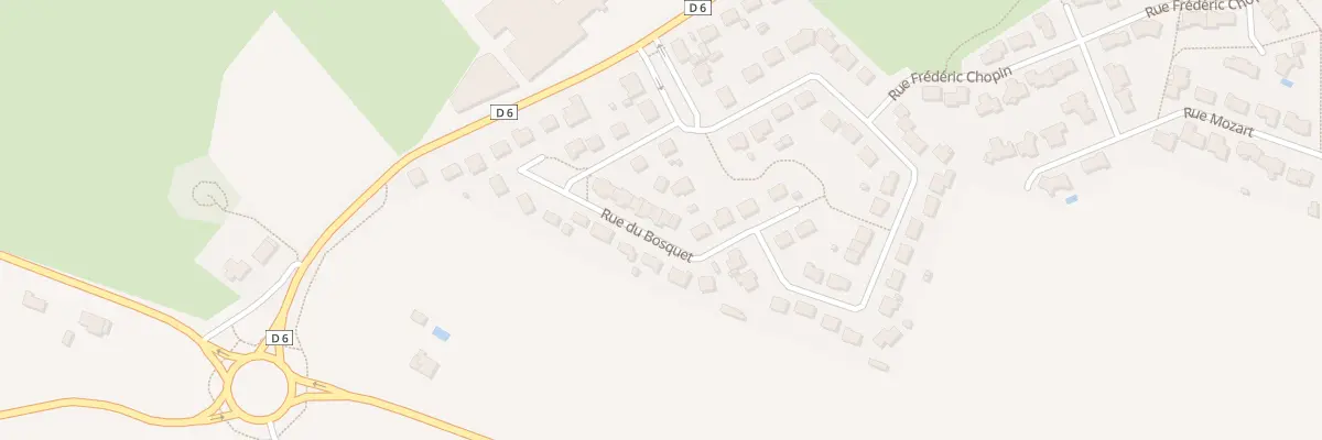 Plan du 20 Rue du bosquet à Chanverrie