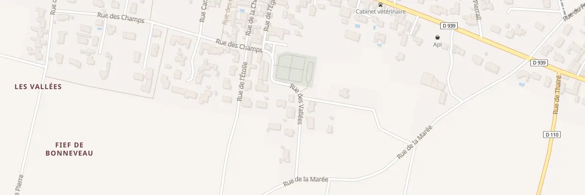 Plan du 2 Rue des Vallées à Croix-Chapeau