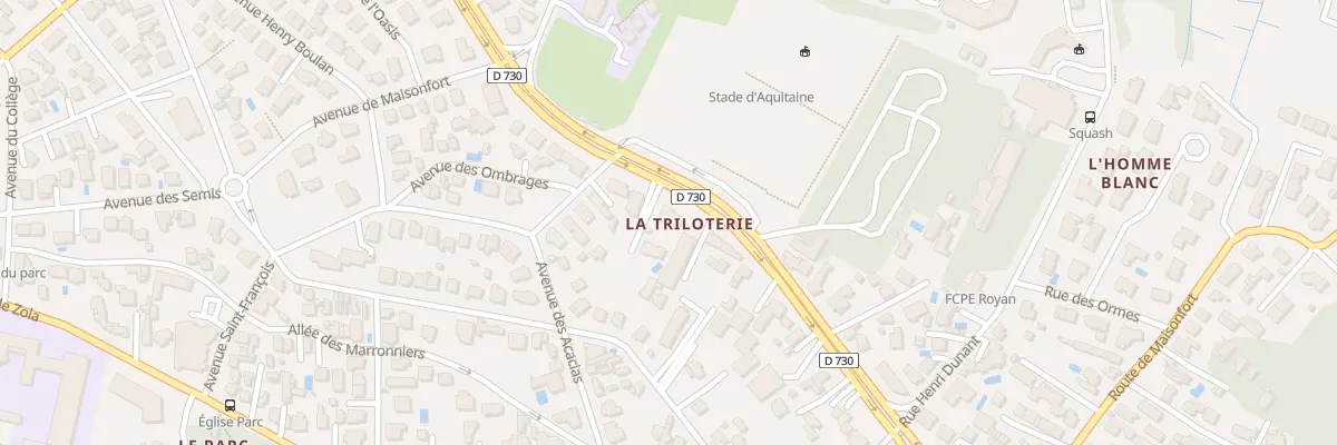 Plan du 61 Av Aliénor d’Aquitaine à Royan