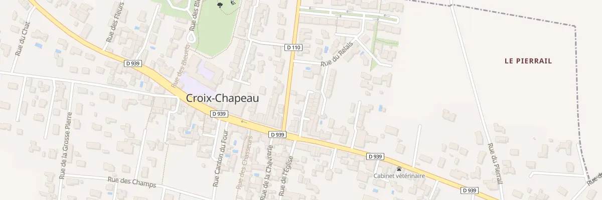 Plan du 5013 Rue de la Jarrie à Croix-Chapeau