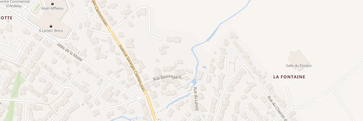 Plan du 19 Rue de Beauregard aux Herbiers