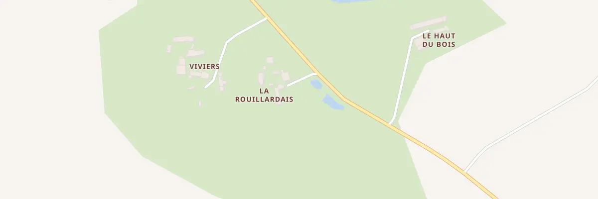 Plan du 1 La Rouillardais à Juvigné