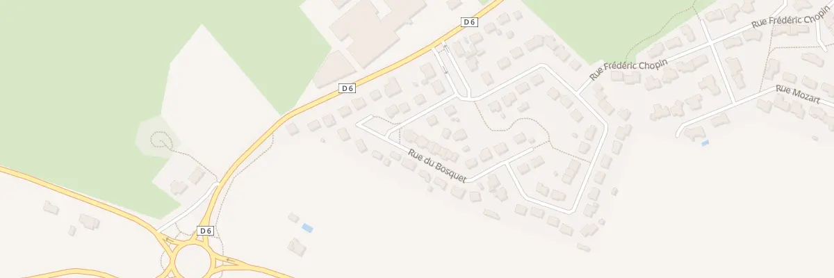 Plan du 10 Rue du bosquet à Chanverrie