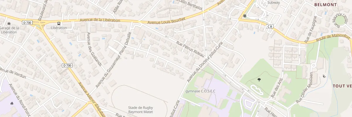 Plan du 18 Rue Lt Col Victor Parizet à Royan